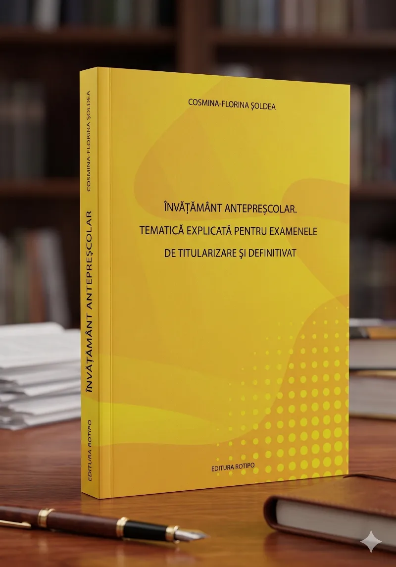 Coperta: Învățământ antepreșcolar. Tematica explicată pentru examenele de Titularizare și Definitivat